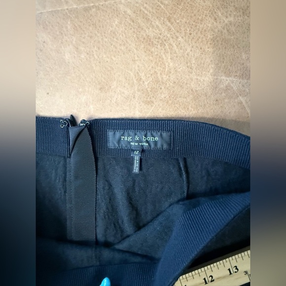 Rag & Bone Simone Jacquard Pant Black Women’s Size 12 - Picture 6 of 10